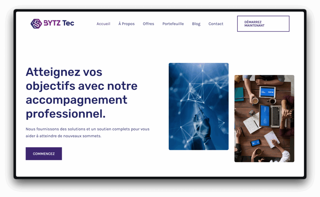 site web bytz tec
